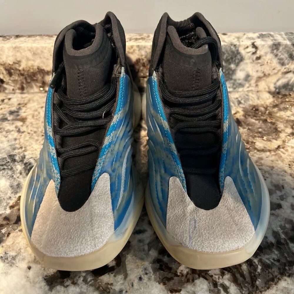 Adidas Yeezy Quantum Frozen Blue Basketball Sneakers